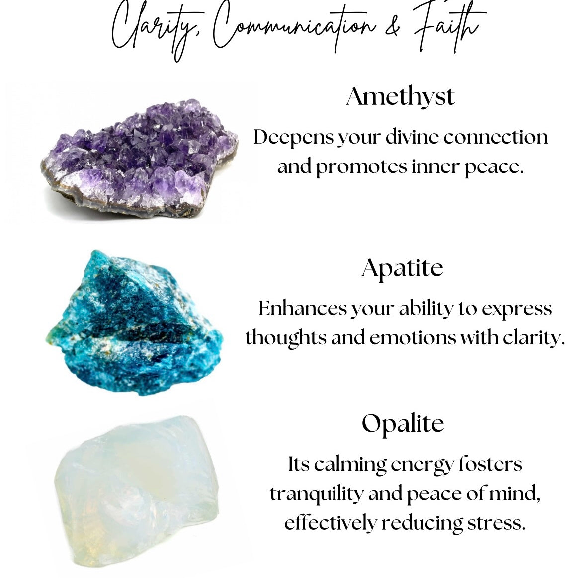 Amethyst, Apatite, & Opalite Macrame Bracelet