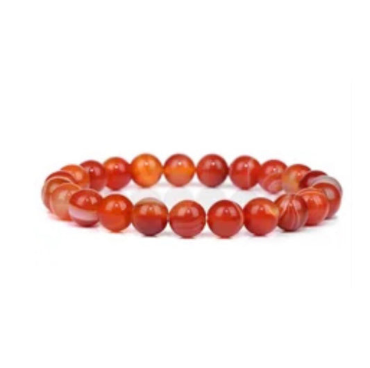 Red Agate Crystal Power Bracelet