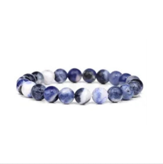 Sodalite Crystal Power Bracelet