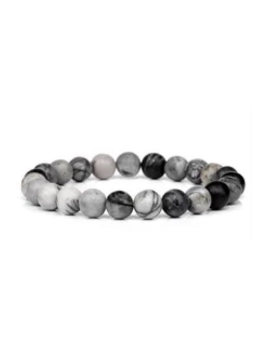 Picasso Jasper Crystal Power Bracelet