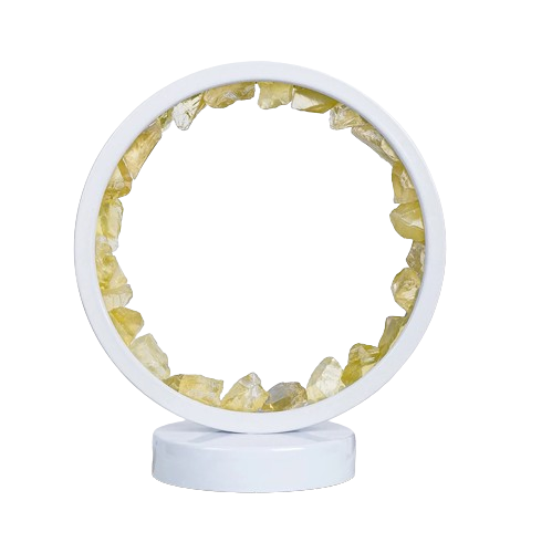 Citrine White Lamp