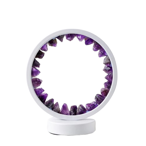 Amethyst White Lamp