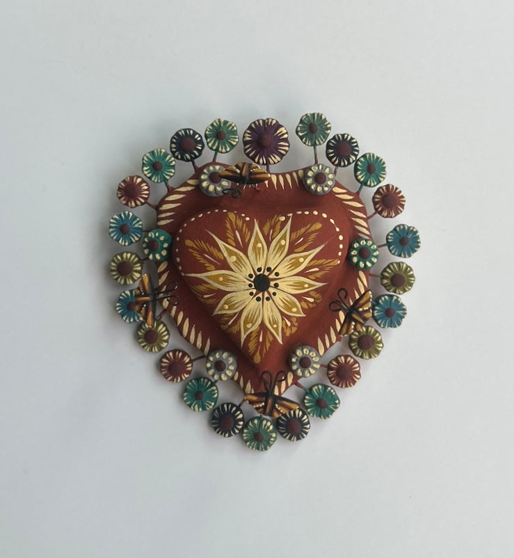 Clay Small Heart 0025