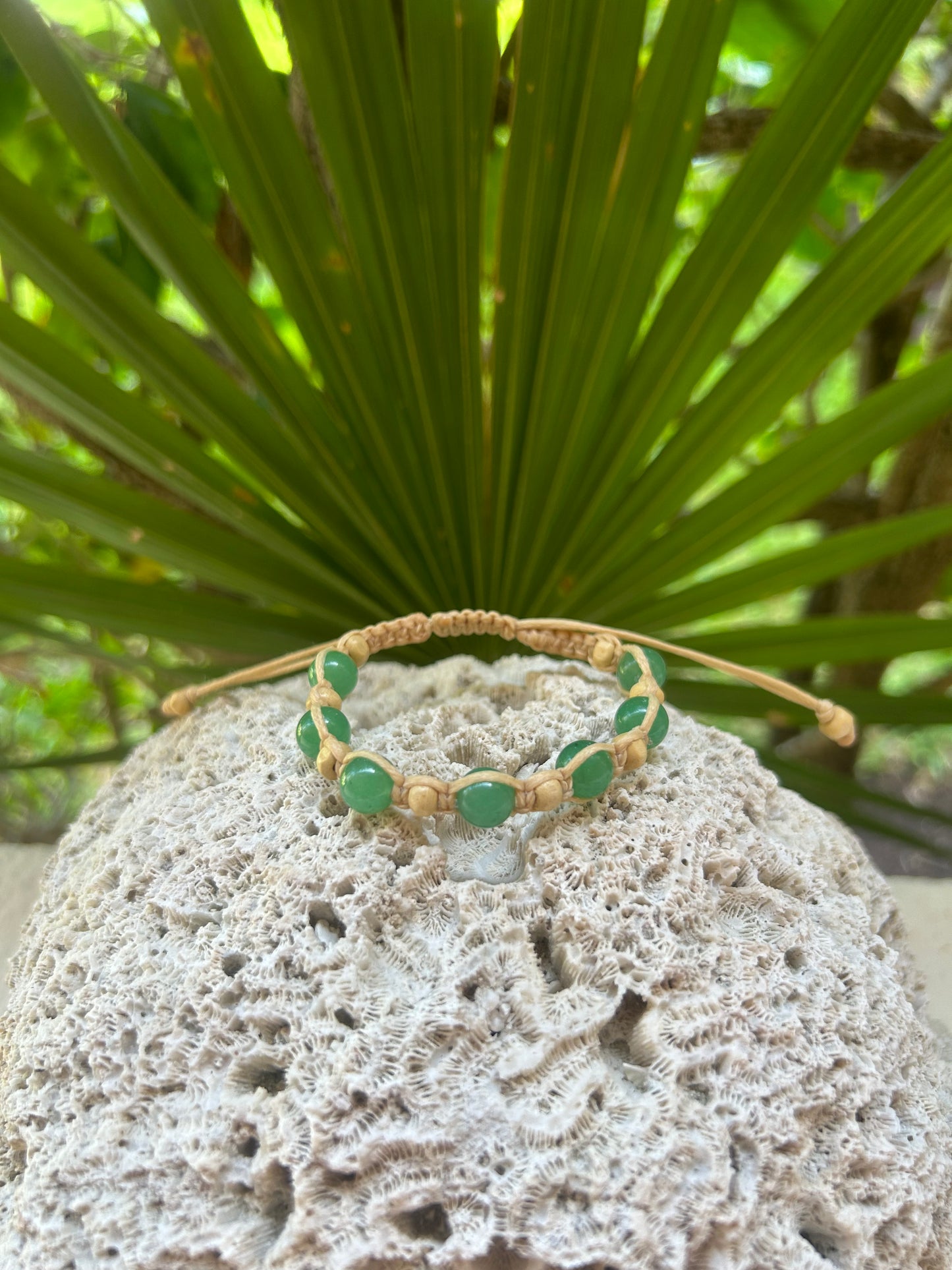 Aventurine Macrame Bracelet
