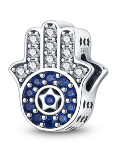 Fatima Hand With Davids Star Charm