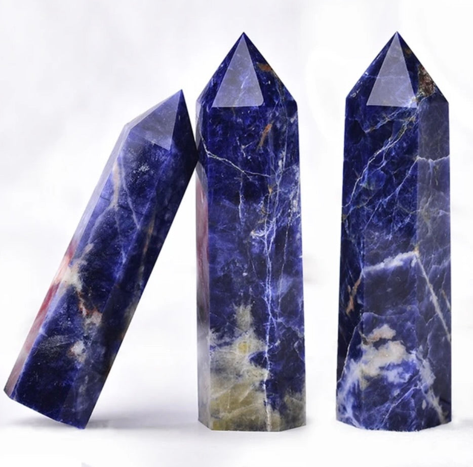 Sodalite Healing Tower