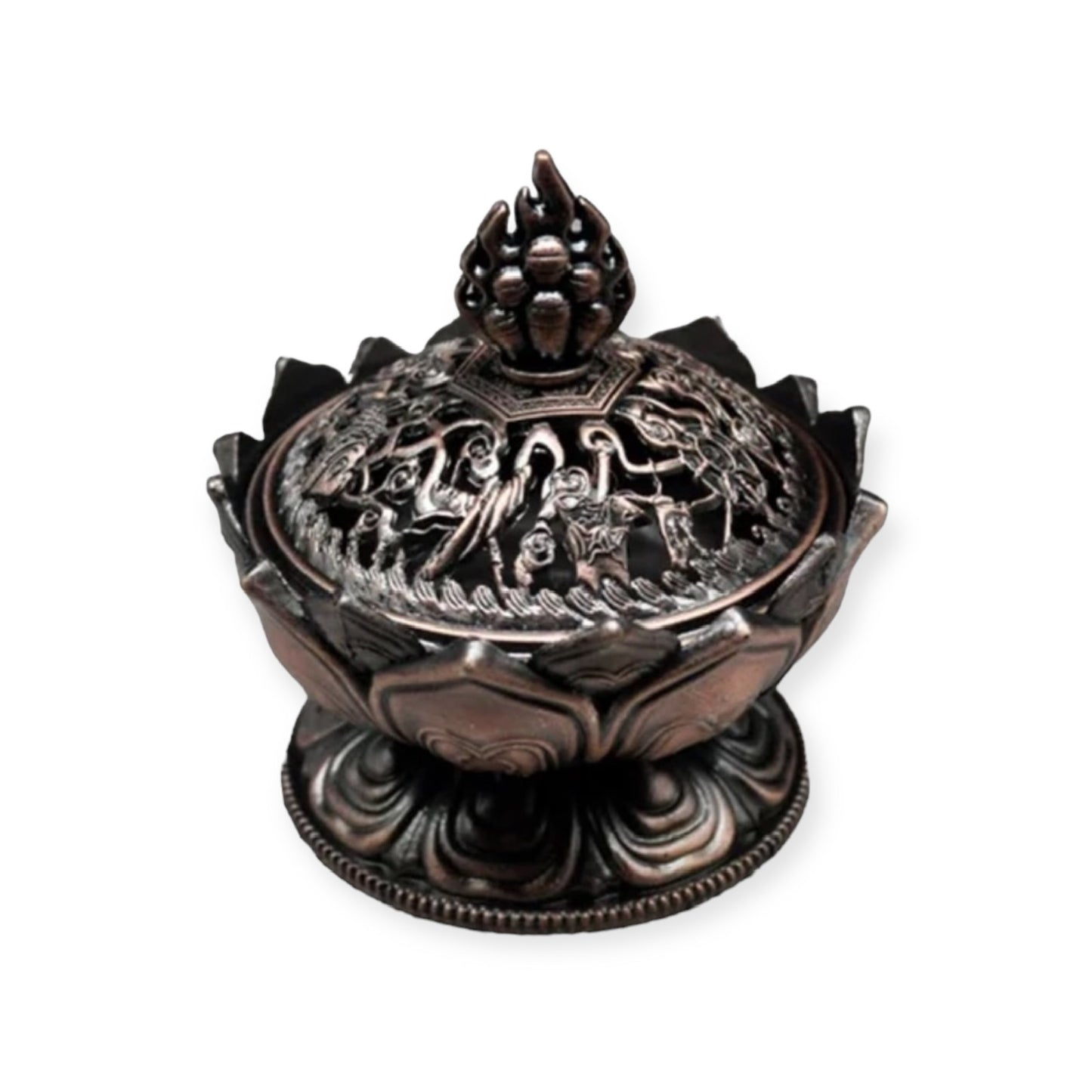 Tibetan Bronze Incense Burner