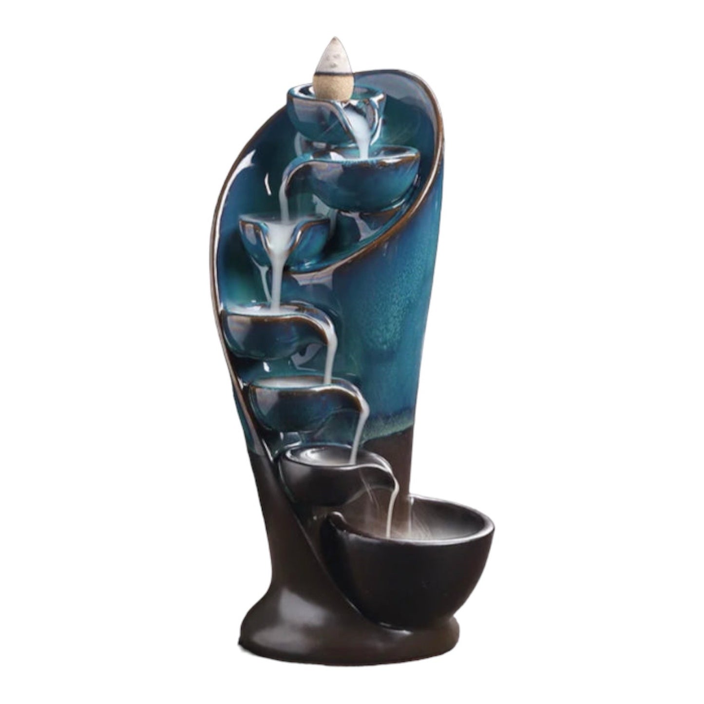 Waterfall Ceramic Incense Holder