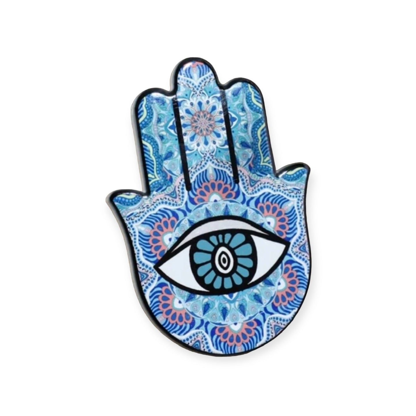 Fatima Hand Turquoise Purple