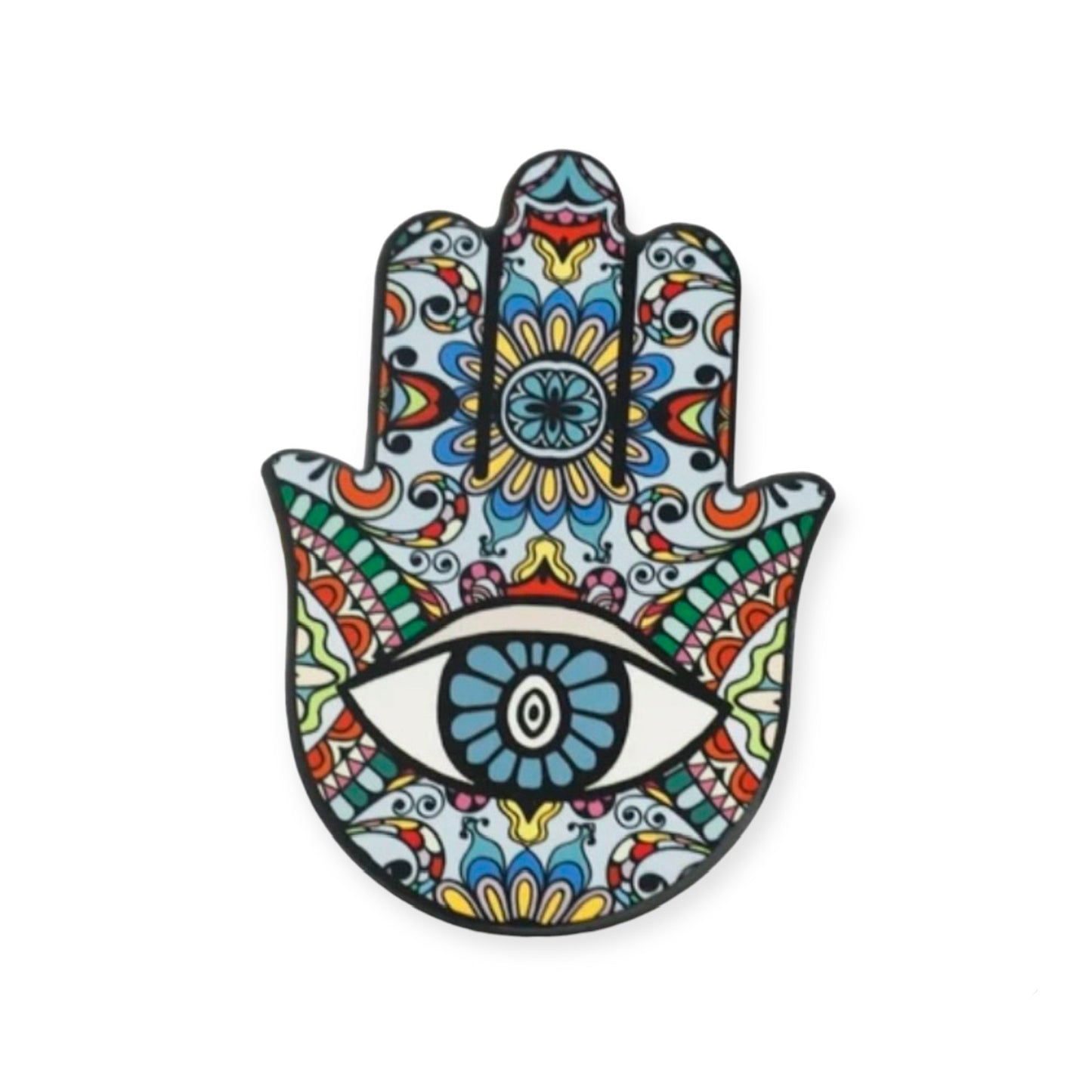 Fatima Hand Green Red Blue