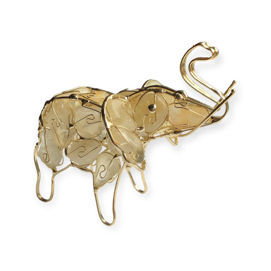 Citrine Elephant Big
