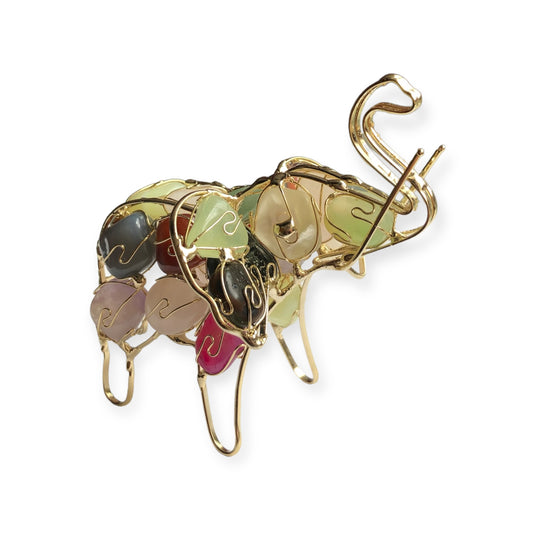 Mixed Quartz Elephant Big