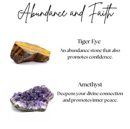 Amethyst & Tiger Eye Macrame Bracelet
