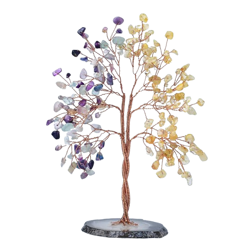 Quartz Tree Mixed & Citrine