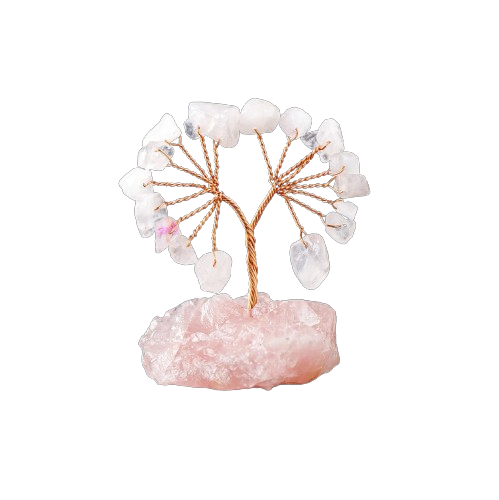 Quartz Tree Rose Quartz