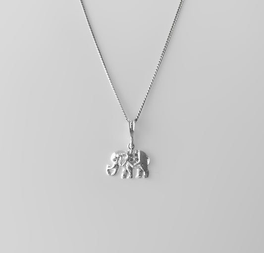 Silver Pendant Elephant