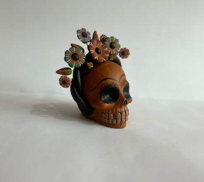 Clay Skull Brown