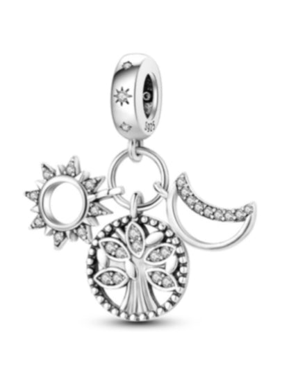 Sun Tree Moon Triple Charm