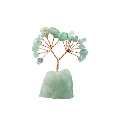 Quartz Tree Green Fluorite