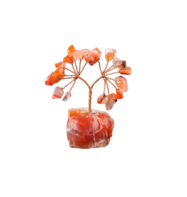 Quartz Tree Red Agate